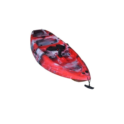 Pedale di plastica Kayak Pesca Single Kayak con sedile Sit-On-Top 2,2M Colore rosso