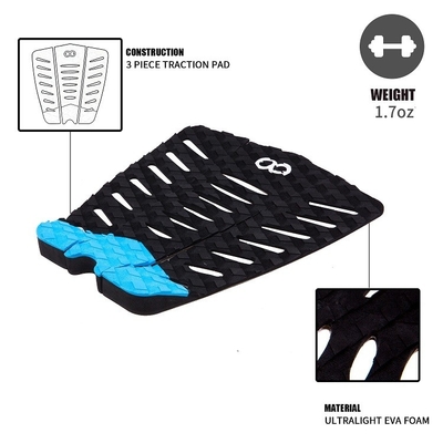 EVA Foam Surf Decking Pad personalizzato per laghi fiumi WOOWAVE Knee Board Traction Pad