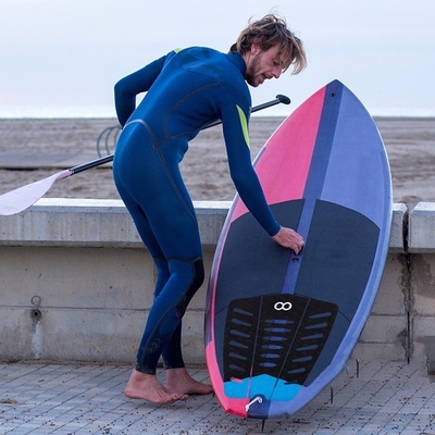 EVA Foam Surf Decking Pad personalizzato per laghi fiumi WOOWAVE Knee Board Traction Pad