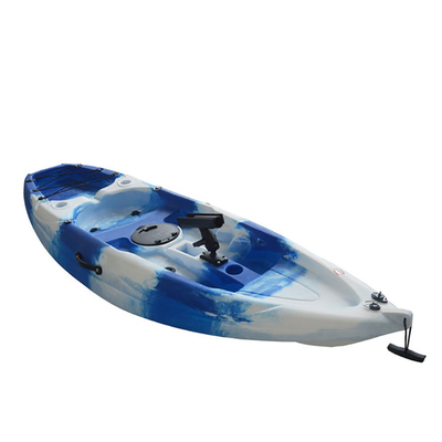 Pedale di plastica Kayak Pesca Single Kayak con sedile Sit-On-Top 2,2M Colore rosso