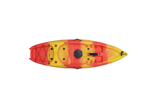 Caratteristiche standard Paddle inclusa WOOWAVE Originale Basico Arancio 2.2m Kayak da pesca