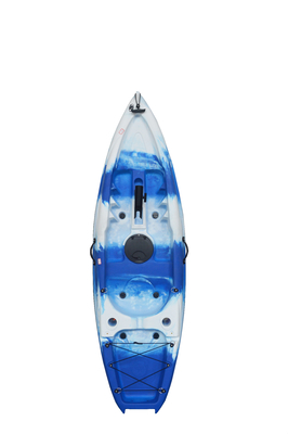 Pesca professionale 2.2M Blue Sit On Top Kayak con pedale e capacità di carico di 60 kg/132 libbre