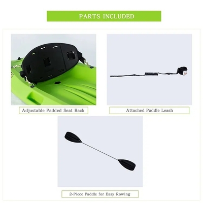 Modulare Pedal di pesca Kayak Easy Splicing Design per 1-2 persone si adatta alle esigenze di pesca