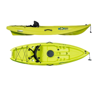 NO gonfiabile Drop Stitch Core River Pedal Kayak per 2 adulti Sedetevi e pescate comodamente