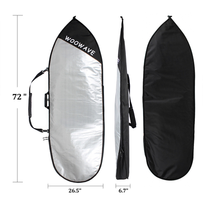 Ocean Waters Surfboard Bag Cover adatta le tavole da due metri con le pinne e le mantiene al sicuro