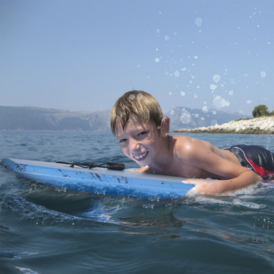 Blue XPE Bodyboard con Leash Your Key per un'epica esperienza di surf da Woowave