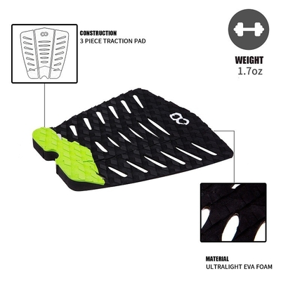 Pad di trazione per surfboard in schiuma EVA personalizzato in colore Pantone Woowave 3m Deck Knee Pad