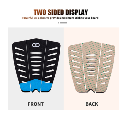Applicabile Persone Unisex Surfboard 3PCS EVA Surf Grip Deck Pad Traction Pad Surfing