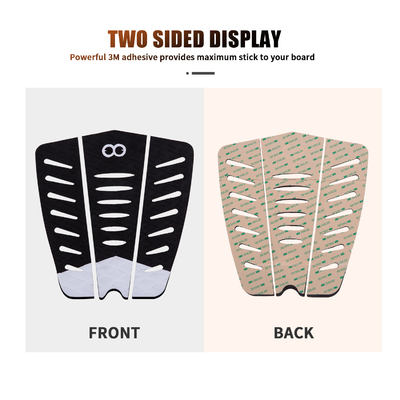 Disegno personalizzato Non Slip Sup Deck Pad di trazione per laghi Fiumi Opzioni di colori multipli
