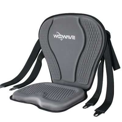 Piccola borsa inclusa nero più spessa stile seggiolino da kayak per la barca da pesca 20.2 * 18.6x2.9 pollici
