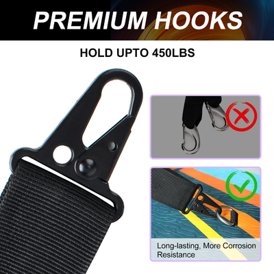 Piccola borsa inclusa nero più spessa stile seggiolino da kayak per la barca da pesca 20.2 * 18.6x2.9 pollici