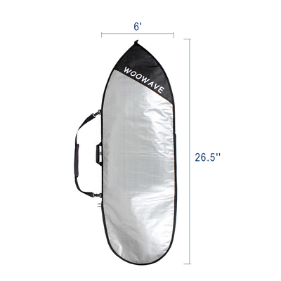 Borsa da viaggio per surfboard spessa su un lato per longboard SUP Wakesurf bodyboard
