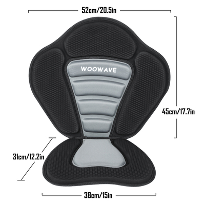 Neoprene 600D Polyester seggiolino da kayak per WOOWAVE seggiolino da barca applicabile Persone Uomini