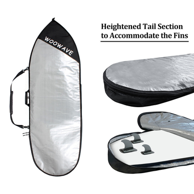 Durable Woowave Customized Longboard SUP Bag Cover Carry Bag con 1,51kg Leggere