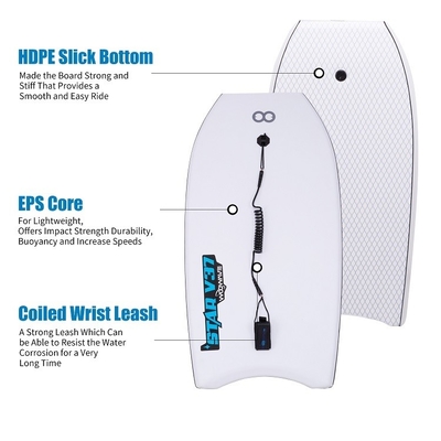 Corpiera WOOWAVE da 37 pollici robusta e resistente per il surf