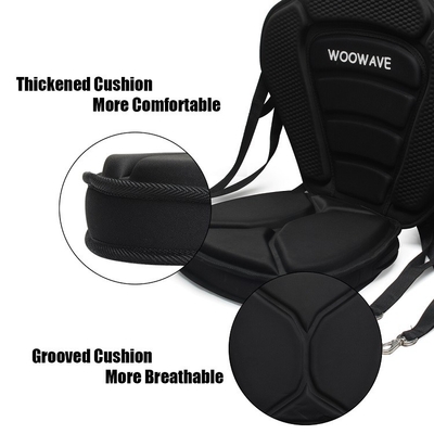 1.72 kg Peso del pacchetto WOOWAVE Sedile da paddleboard Sedile da barca da pesca con borsa