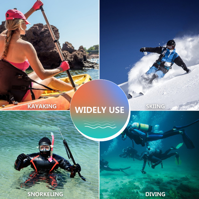 Guanti di surf a cinque dita in neoprene antiscivolo da 3 mm per immersioni e pesca a lancia