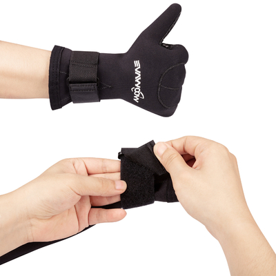 Guanti di surf a cinque dita in neoprene antiscivolo da 3 mm per immersioni e pesca a lancia