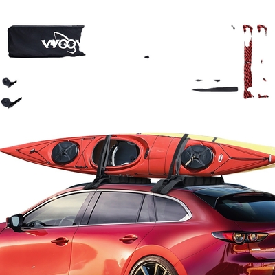 Borsa portatile inclusa Capacità di carico 65 kg EVA Universal Fit Roof Rack Pad per kayak