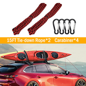 Borsa portatile inclusa Capacità di carico 65 kg EVA Universal Fit Roof Rack Pad per kayak