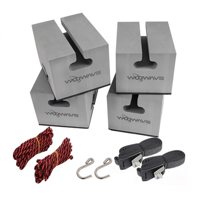 Kit universale di blocchi di schiuma morbida per kayak Canoe Carrier Roof Racks Surfboards Compatibile
