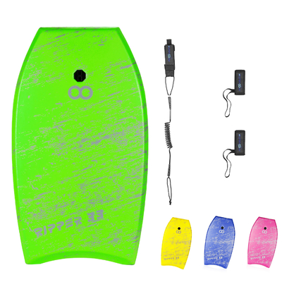 Unisex 36' Bodyboard XPE Tavolo gonfiabile con guinzaglio
