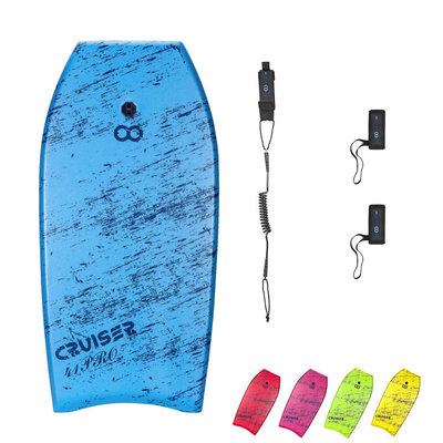 Aggiorna il tuo gioco di surf Woowave EPS XPE HDPE Foam Board Bodyboard con guinzaglio di surf