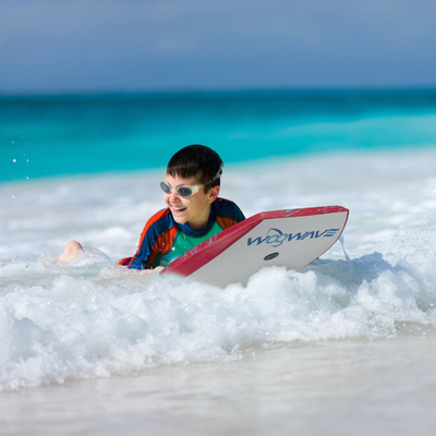 Bodyboard da 36 pollici con guinzaglio e pinne in EPS, PP, PE, schiuma, HDPE