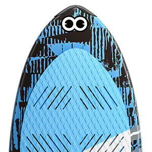 Tavolo da surf in fibra di carbonio da 49' per laghi fiumi 125,5*52cm incluse le pinne Best seller