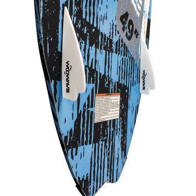 Tavolo da surf in fibra di carbonio da 49' per laghi fiumi 125,5*52cm incluse le pinne Best seller
